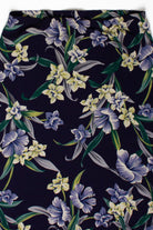 Vintage Navy Floral Skirt (1990s)