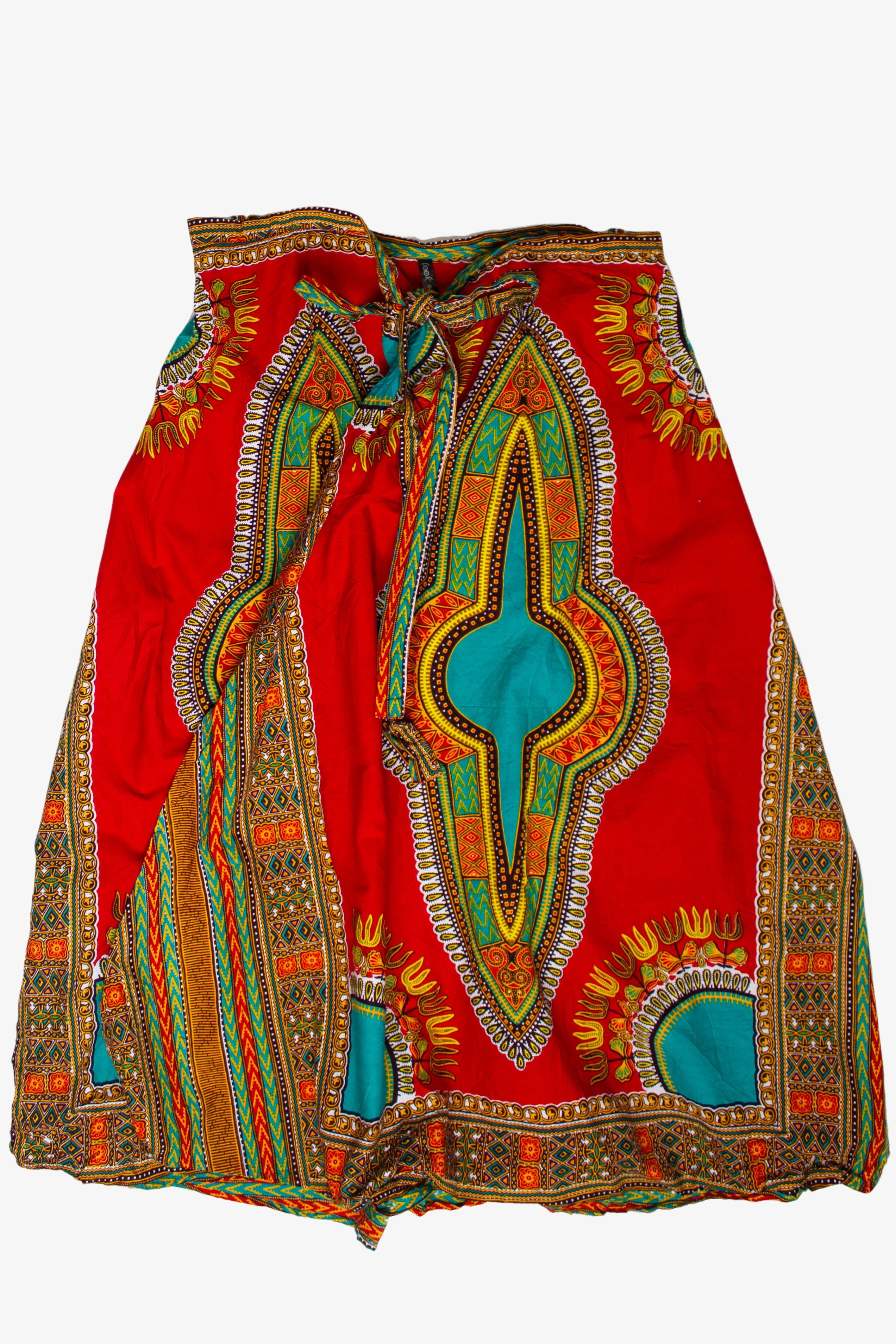 Red Tie Wrap Skirt (2000s)