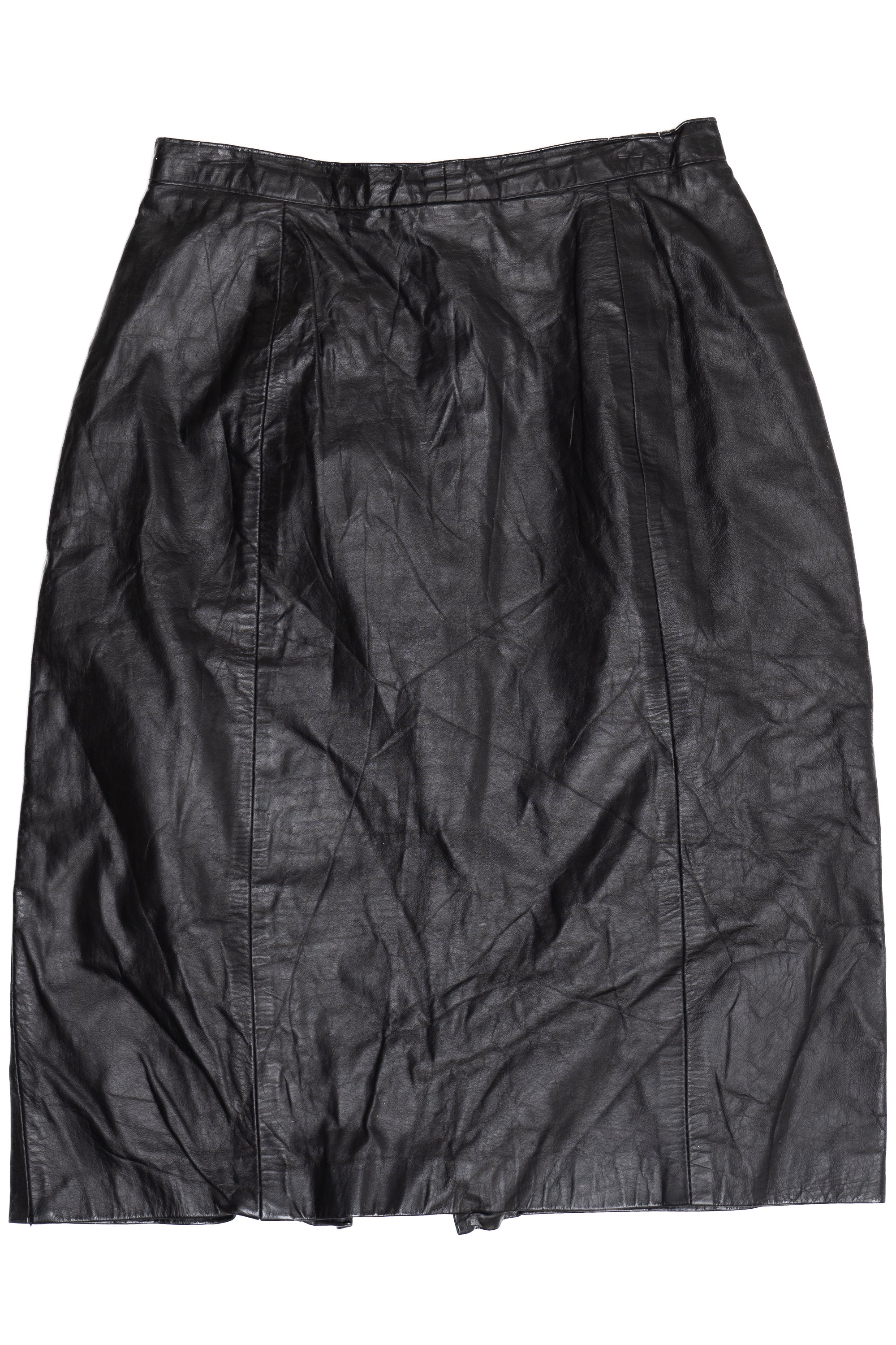 Vintage Phoenix High Waisted Leather Skirt (1980s)