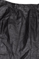 Vintage Phoenix High Waisted Leather Skirt (1980s)