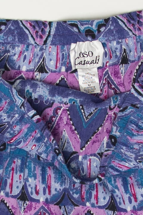 Purple Oso Casual Skirt