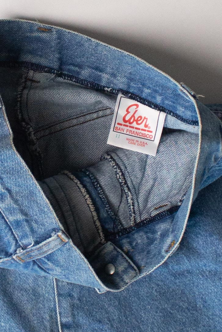 Vintage Eber Denim Skirt (1990s)