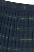Vintage Plaid Pleated Skirt (1990s)
