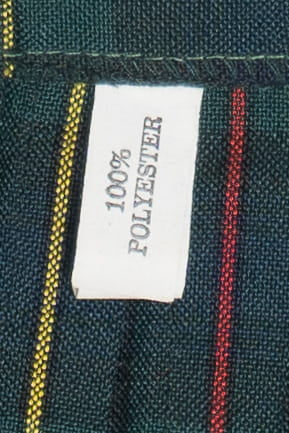 Vintage Plaid Pleated Skirt (1990s)