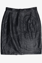 Vintage Giovinezza Moda by Rocco D'Amelio Leather Lined Skirt (1990s)