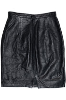 Vintage Giovinezza Moda by Rocco D'Amelio Leather Lined Skirt (1990s)