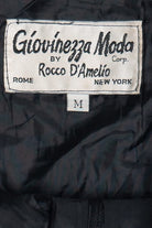 Vintage Giovinezza Moda by Rocco D'Amelio Leather Lined Skirt (1990s)