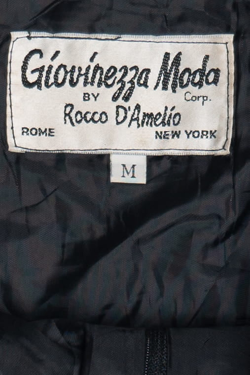 Vintage Giovinezza Moda by Rocco D'Amelio Leather Lined Skirt (1990s)
