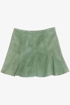 Vintage Thalian Extract Suede Mini Skirt (2000s)