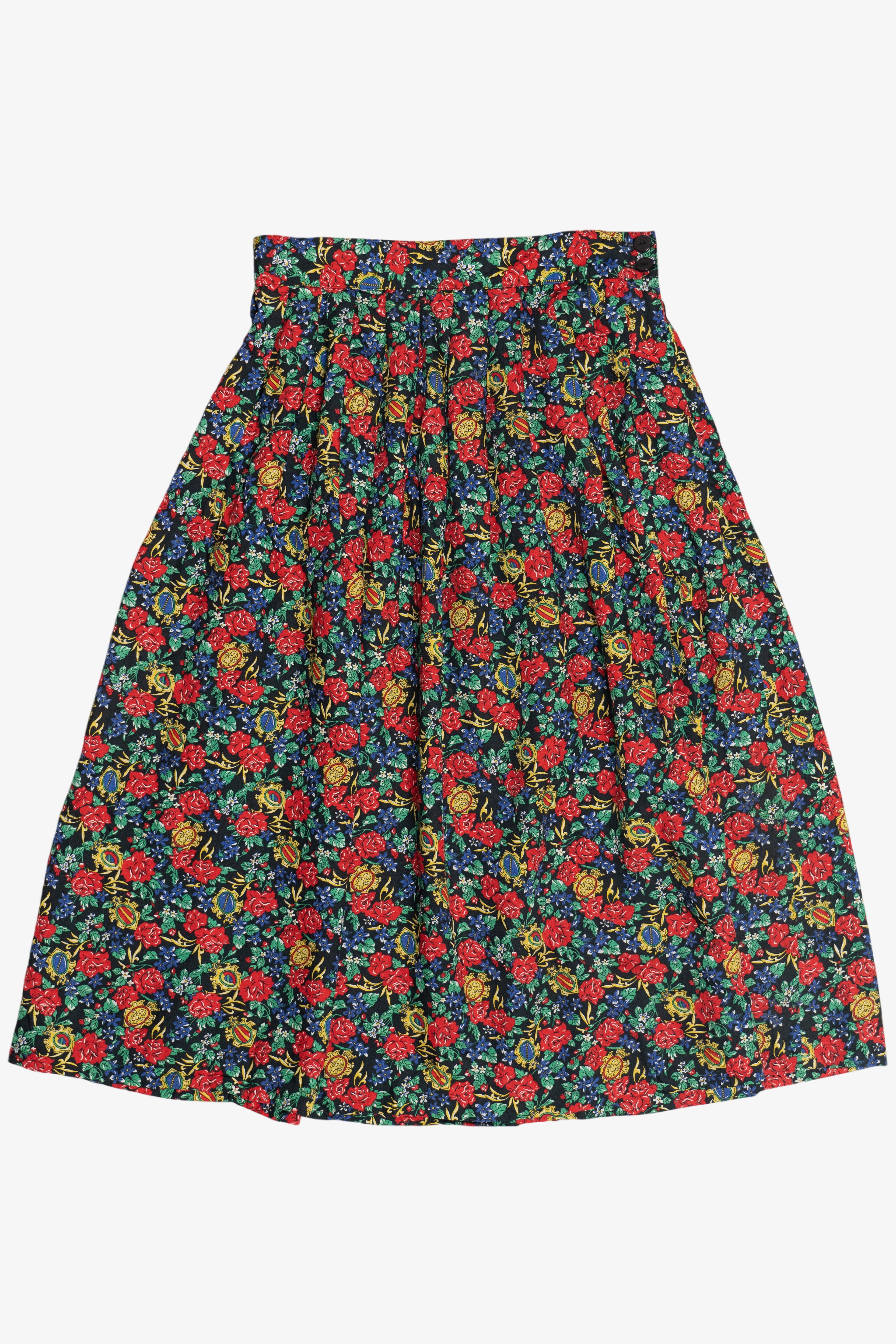 Vintage Chaus Petites Floral Skirt (1990s)