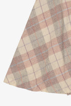 Vintage Beige Jo Hardin Plaid Skirt (1990s)