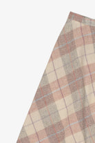 Vintage Beige Jo Hardin Plaid Skirt (1990s)