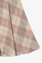Vintage Beige Jo Hardin Plaid Skirt (1990s)