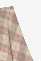 Vintage Beige Jo Hardin Plaid Skirt (1990s)
