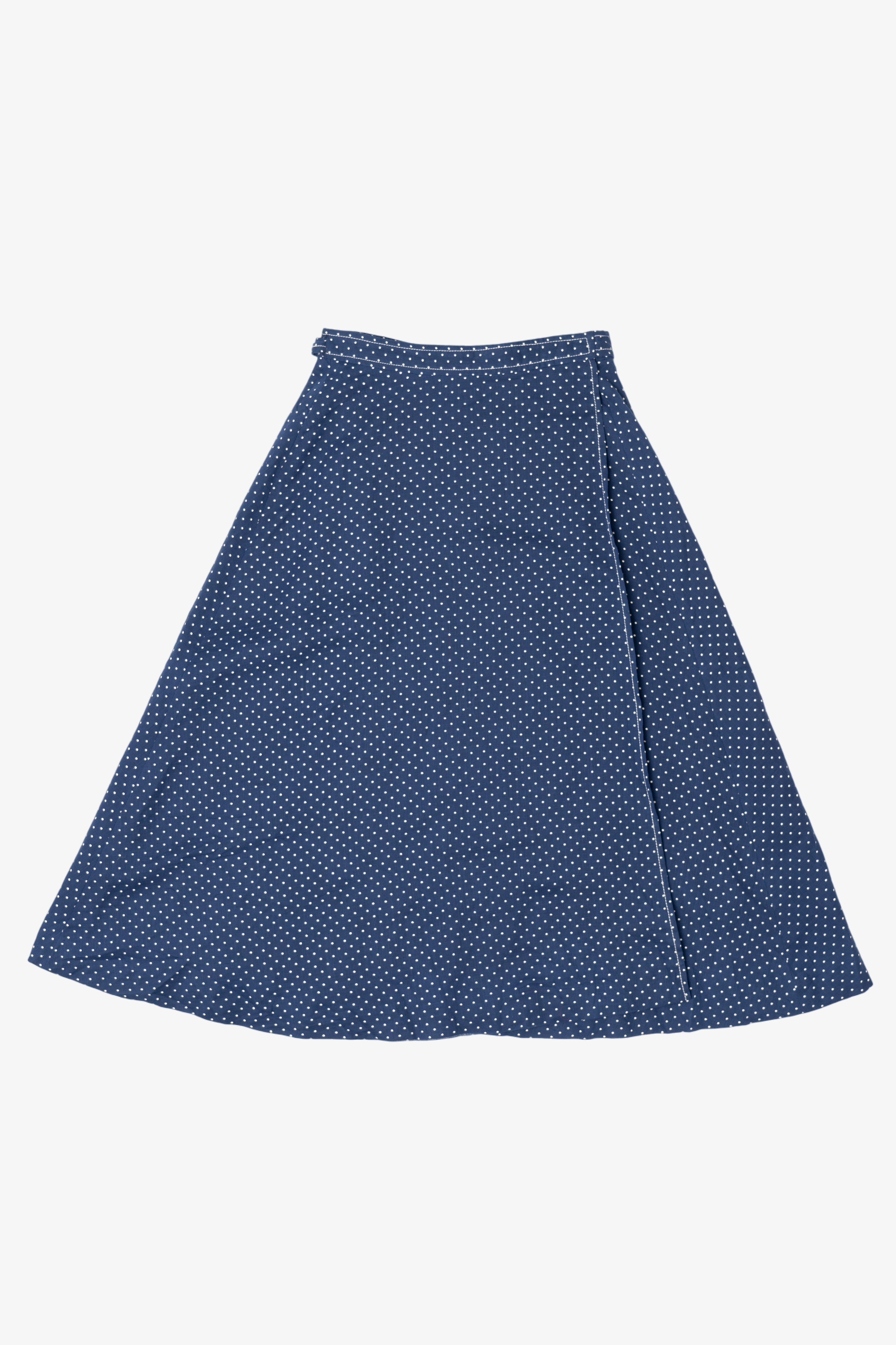 Vintage Polka Dot Bow Country Set Skirt (1980s)