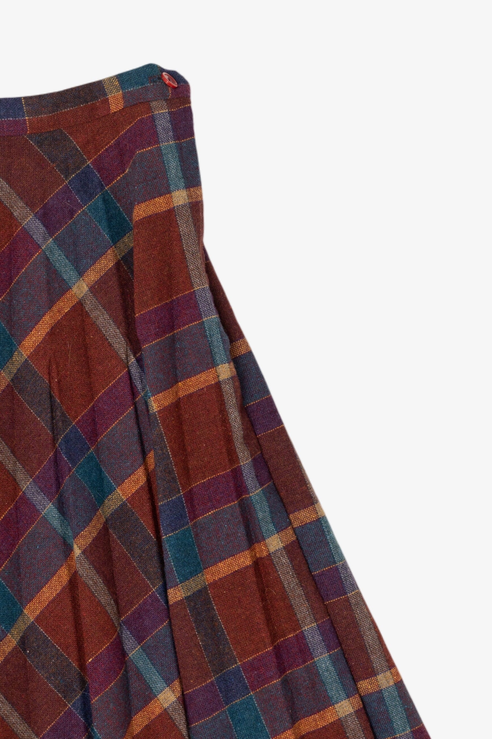 Vintage Plaid Sears Skirt (1970s)