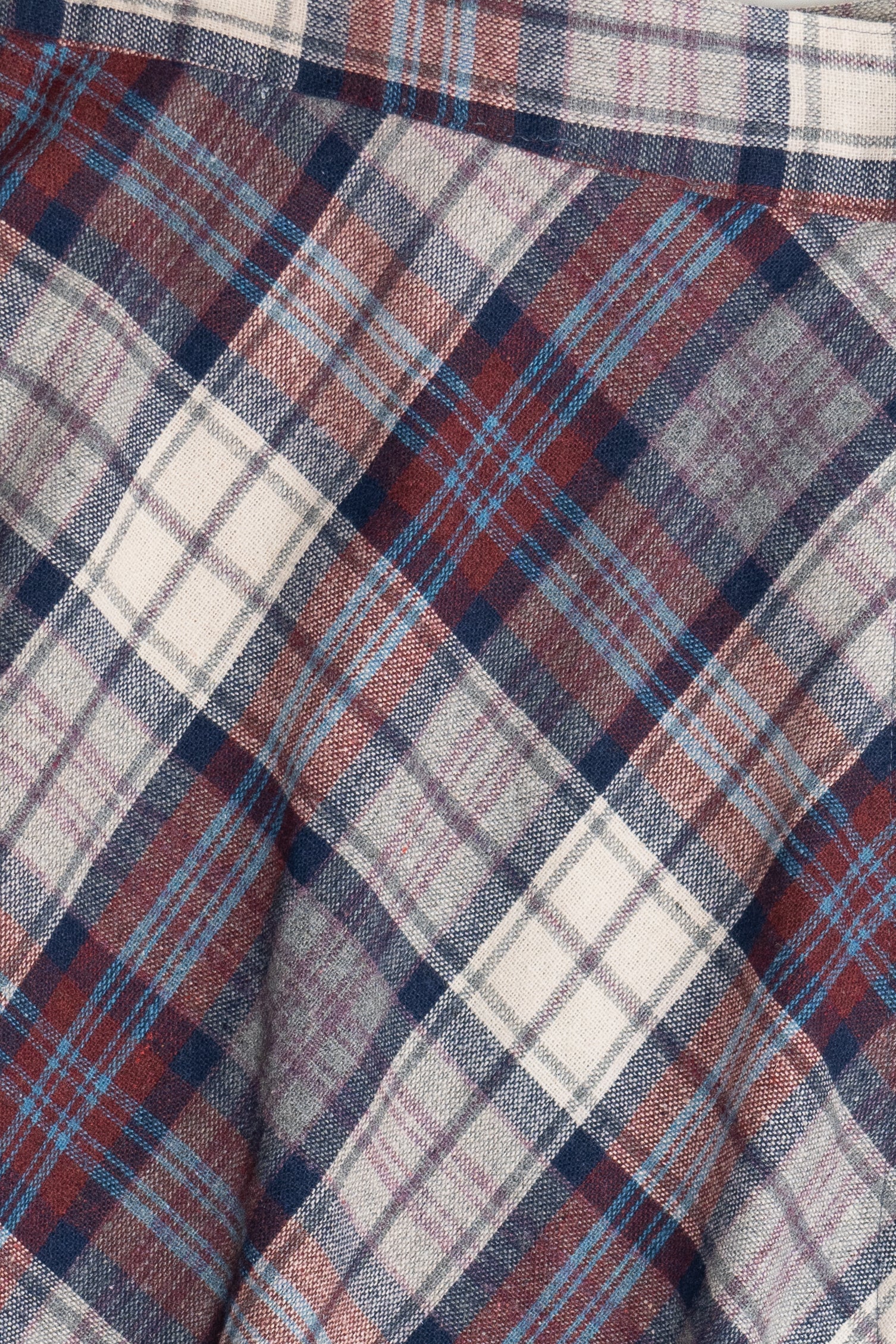 Vintage Wool Adjustable Wraparound Tie Skirt (1990s)