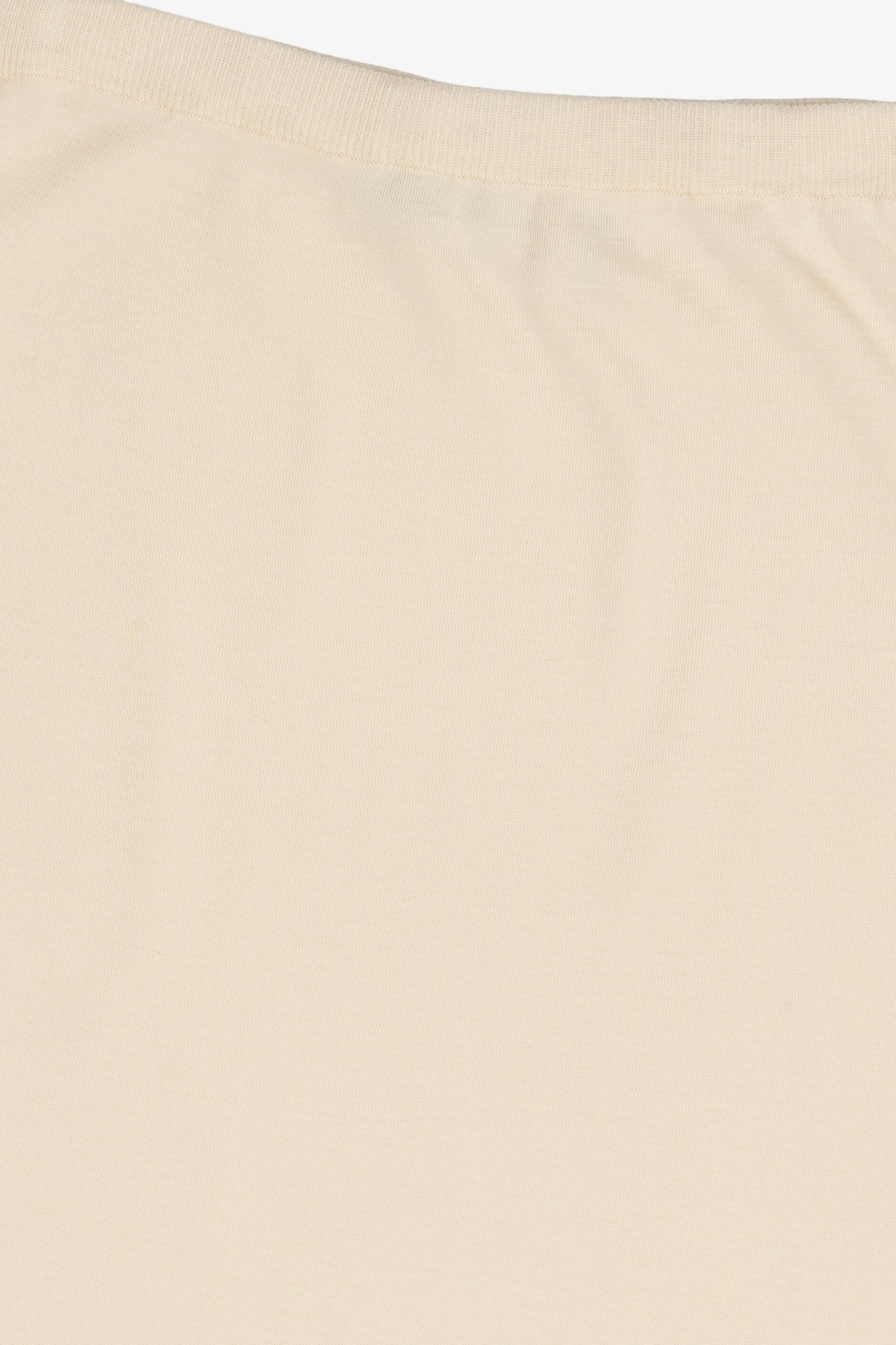 Vintage Ivory Wool Bodycon Sweater Skirt (1980s)