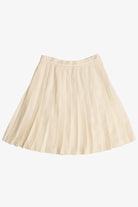 Vintage Wool Pleated Lined Skirt (1990s)