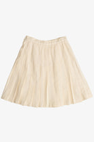 Vintage Wool Pleated Lined Skirt (1990s)