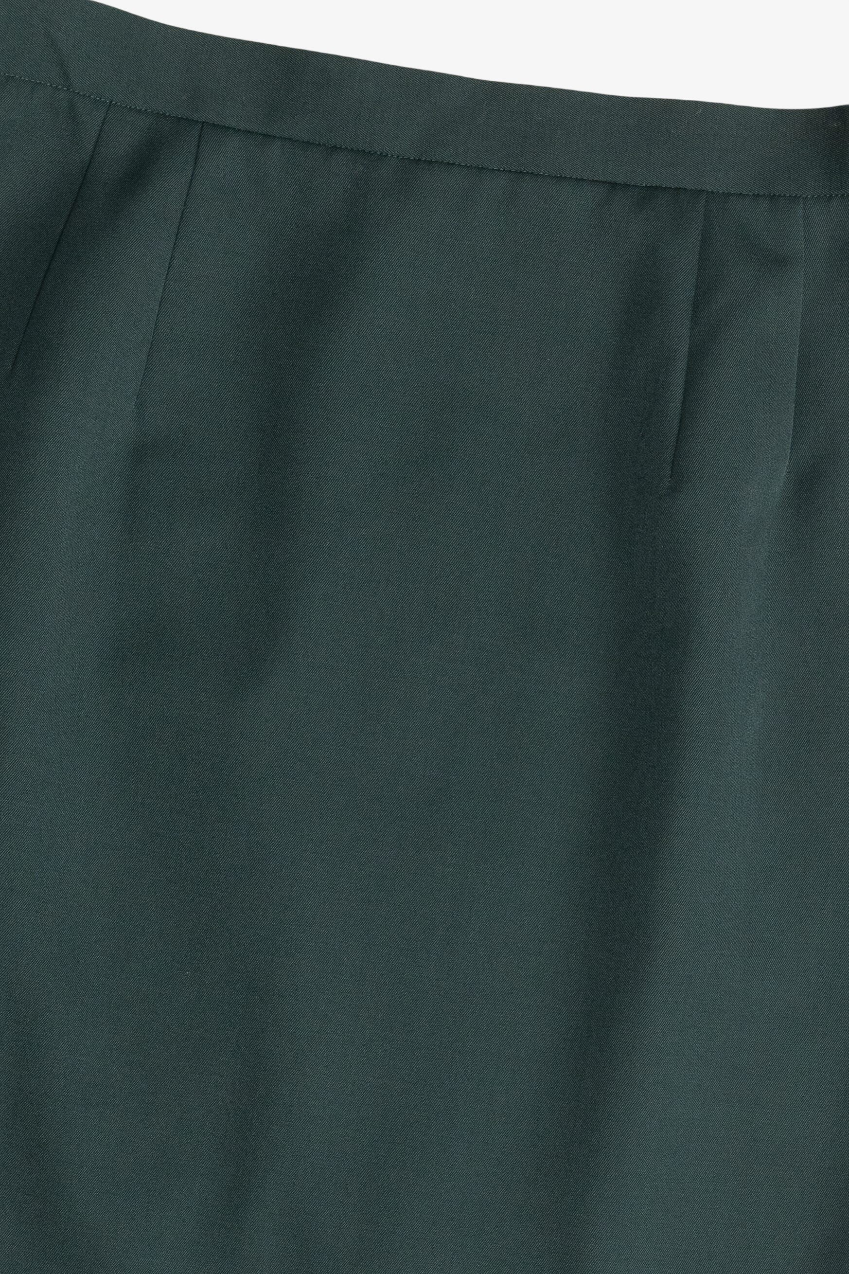 Vintage Classiques Entier Soft Wool High Waisted Lined Skirt (1990s)