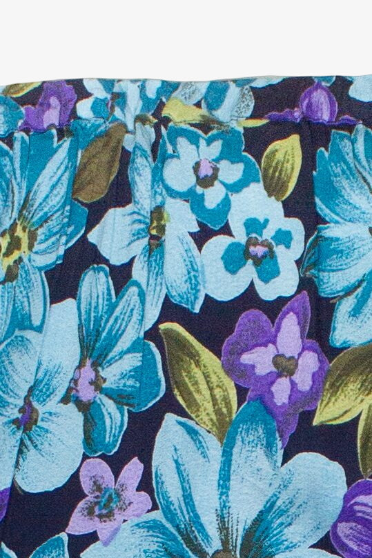 Vintage Floral Wrap JM Collection Maxi Skirt