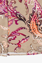 Vintage Y2K Paisley Floral Croft & Barrow A-Line Skirt