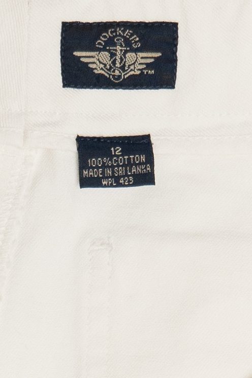 Vintage Dockers High Waisted Denim Mini Skirt (2000s)