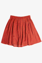 Vintage Esprit Red Floral Skater Skirt (1990s)