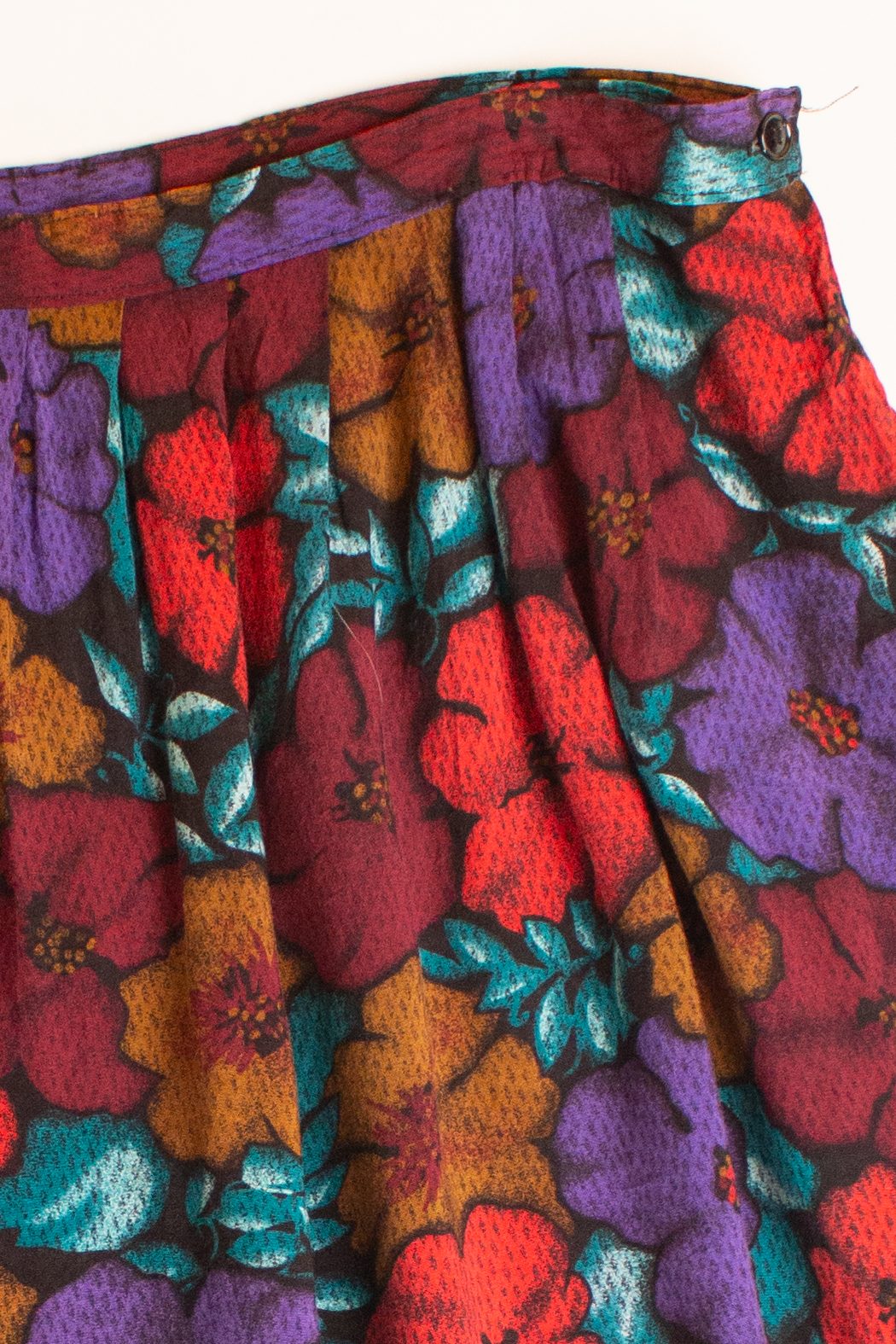 Vintage Young Stuff Floral Midi Skirt (1990s)