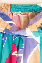 Vintage Tropical Abstract Skirt (1990s)