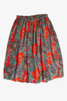 Vintage Red Roses Skirt (1990s)
