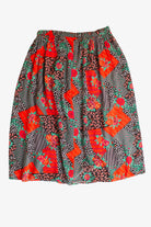 Vintage Red Roses Skirt (1990s)