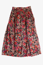 Vintage Floral Paisley Skirt (1990s)
