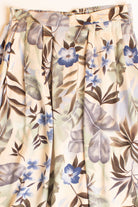 Vintage White Floral Skirt (1990s)