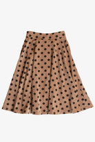 Tan Polka Dot Skirt (2000s)