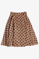 Tan Polka Dot Skirt (2000s)