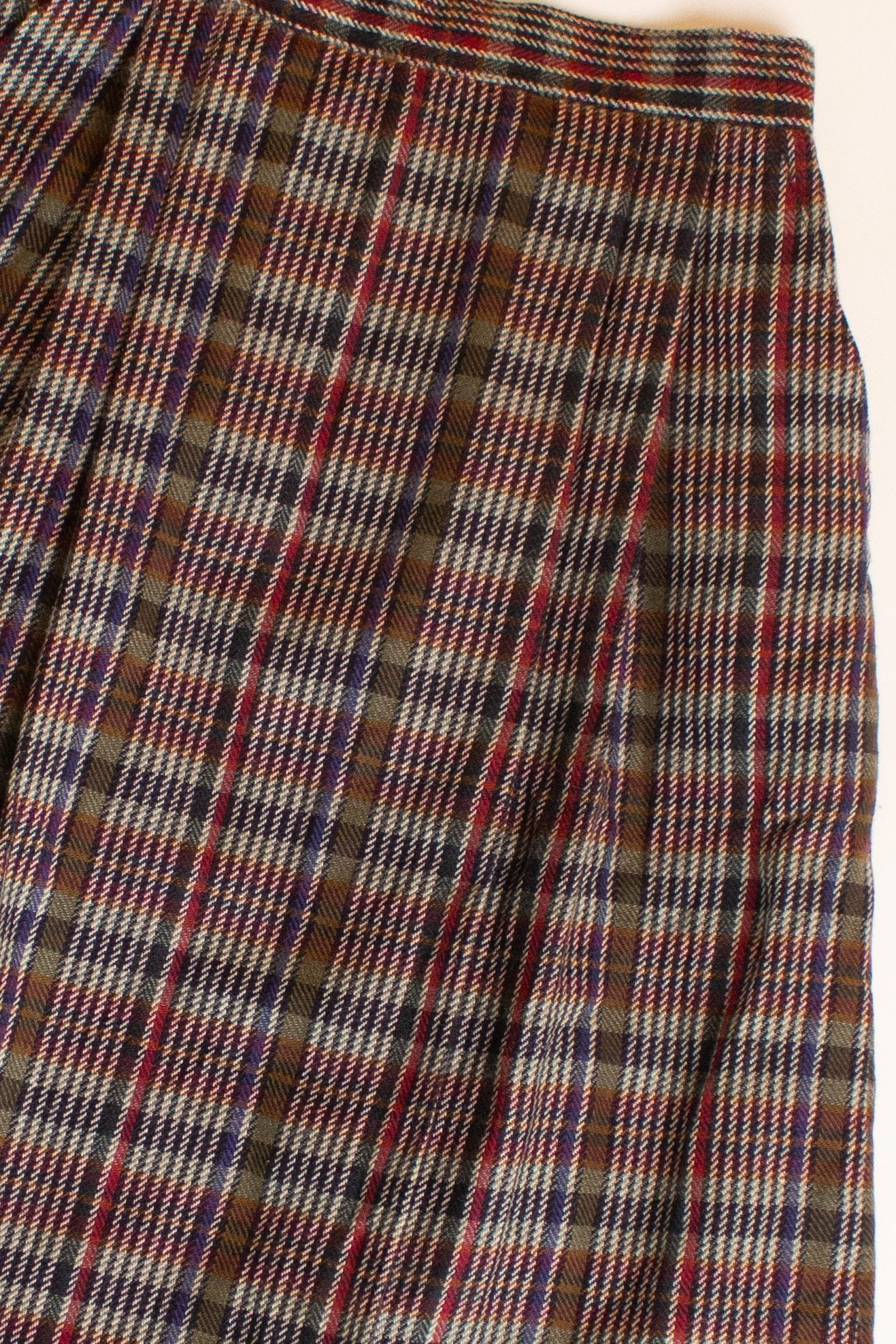 Vintage Doncaster Plaid Skirt (1990s)