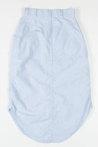 Vintage Blue Button Front Skirt
