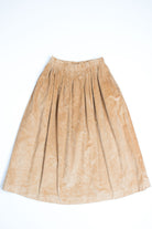 Ralph Lauren Button Front Corduroy Skirt