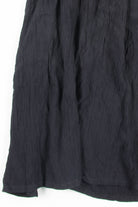 Black Crinkle Hippie Skirt