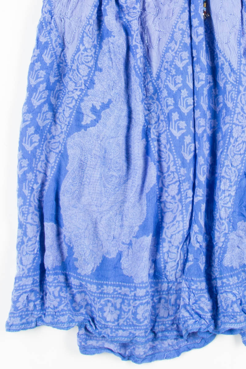 Blue & Lavander Hippie Skirt