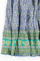 Purple Vines Hippie Skirt