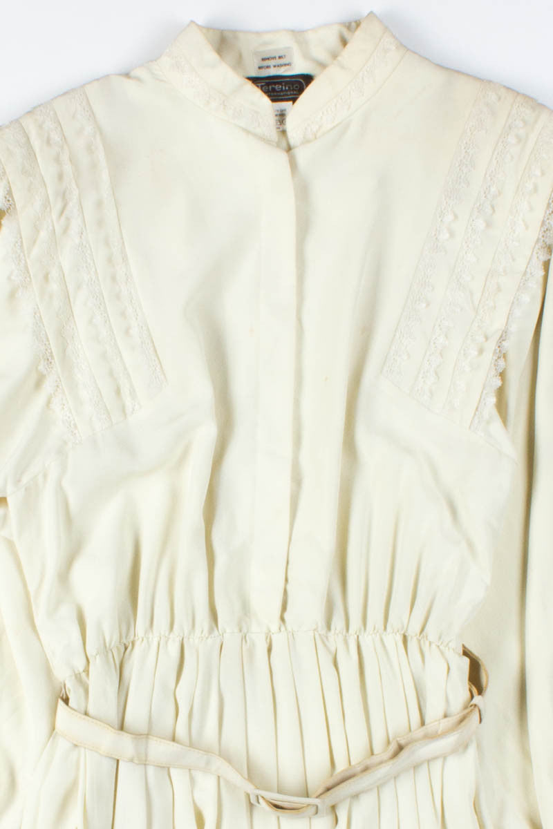 Cream Lace Dress