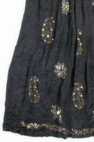 Sequin Paisley Hippie Skirt