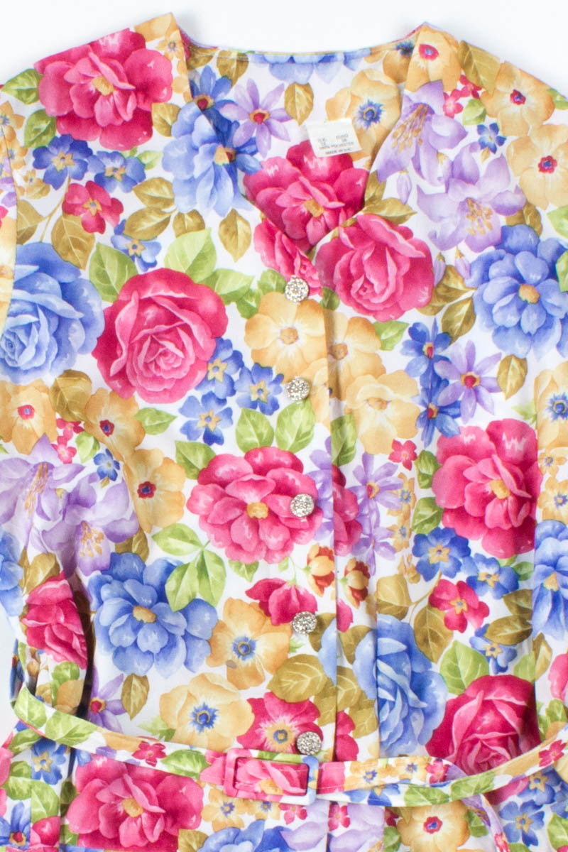 Multicolor Floral Dress