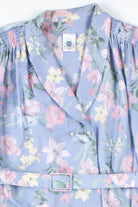 Pastel Blue Floral Dress
