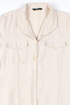 Beige Canvas Dress