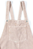 Tan Corduroy Jumper Dress