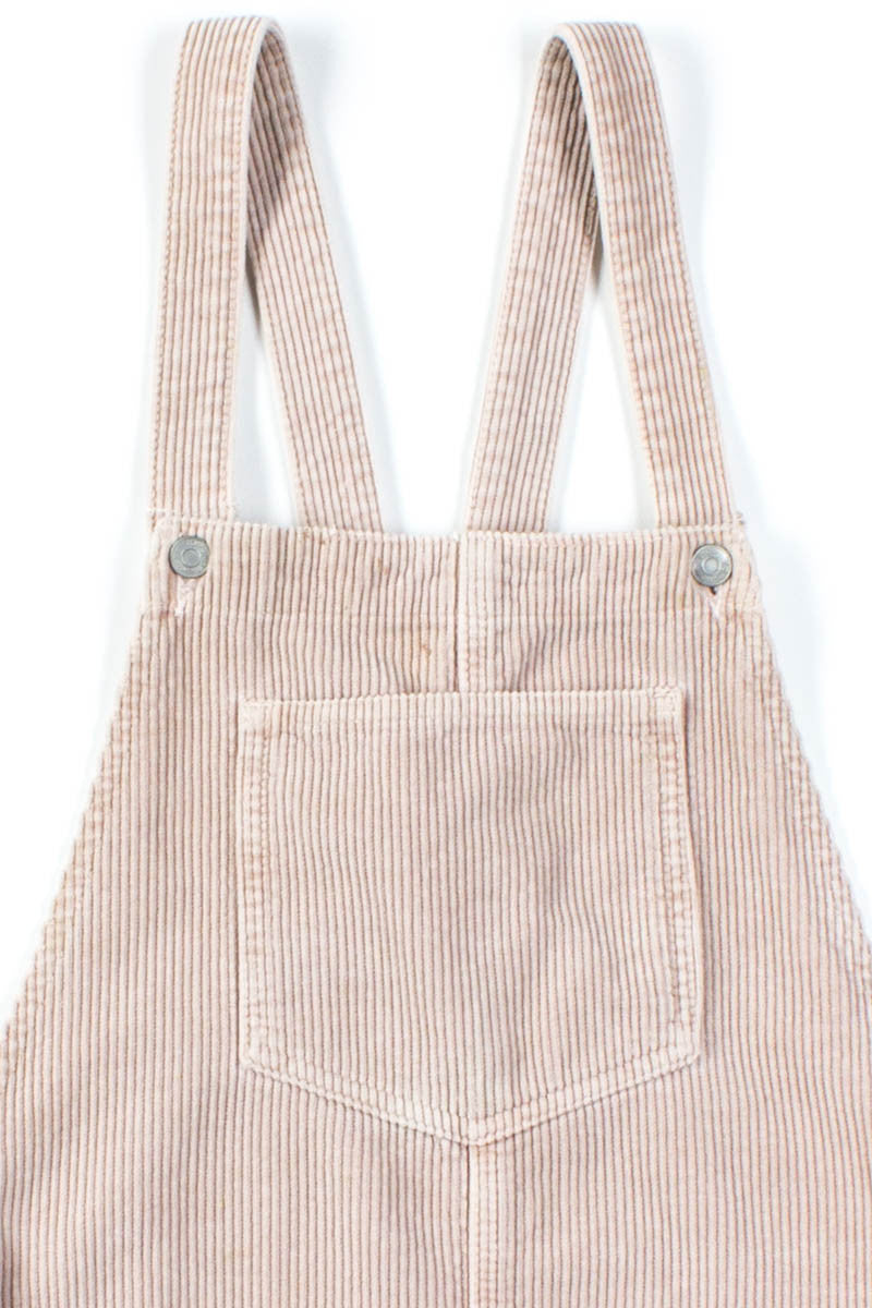 Tan Corduroy Jumper Dress